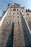 Enormous facade of one of the towers