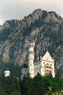 Schloss Neuschwanstein from the side