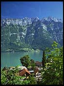 The Walensee - it's amazing what a polarizing filter can do